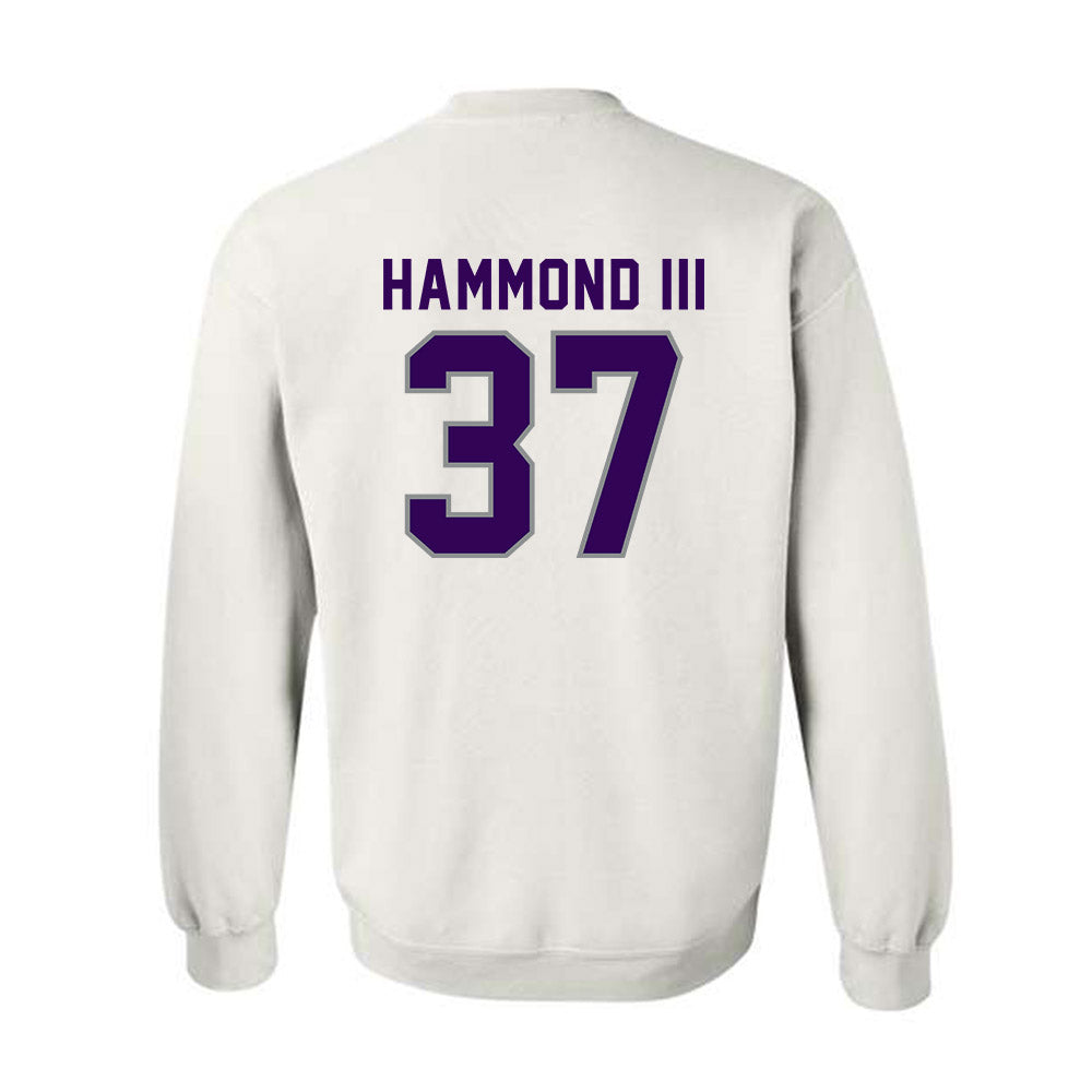 Kansas State - NCAA Football : Robert Hammond III - Wildcat hand sign Crewneck Sweatshirt-1