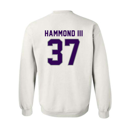 Kansas State - NCAA Football : Robert Hammond III - Wildcat hand sign Crewneck Sweatshirt-1