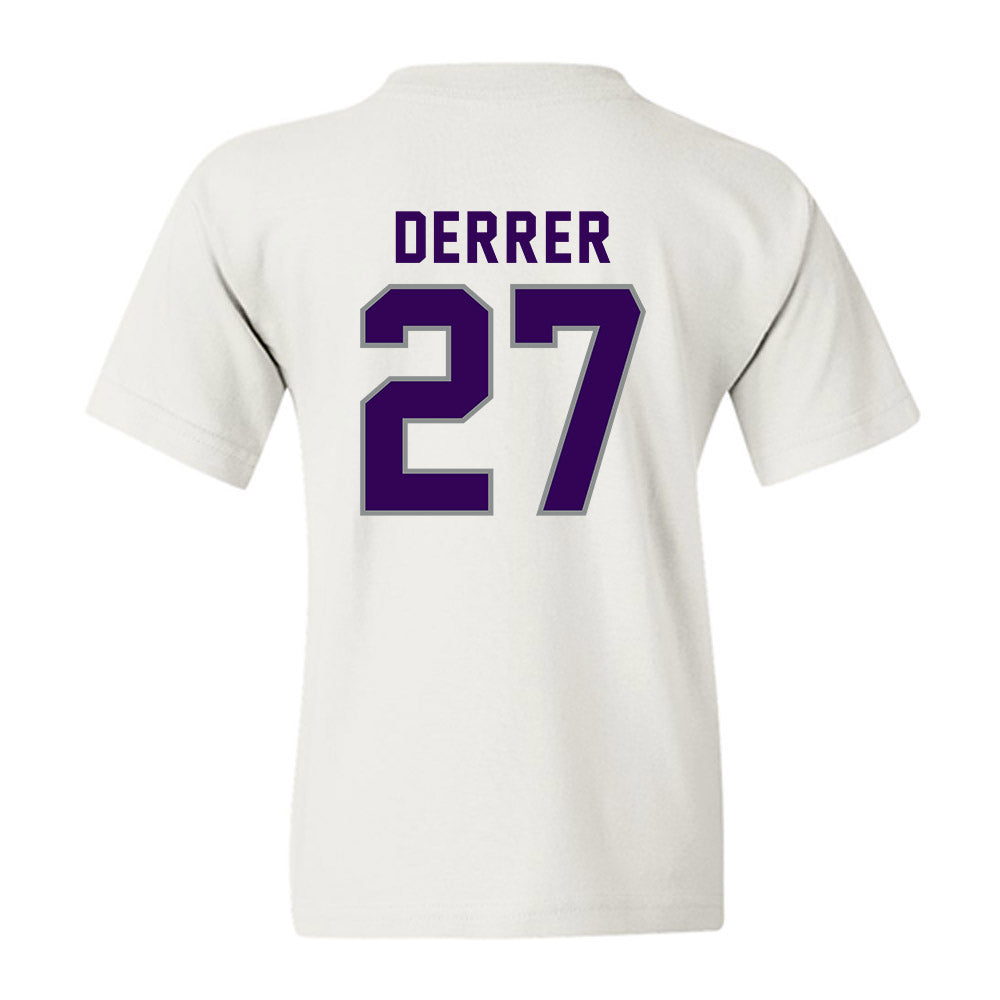 Kansas State - NCAA Women's Volleyball : Ellah Derrer - Wildcat hand sign Youth T-Shirt-1