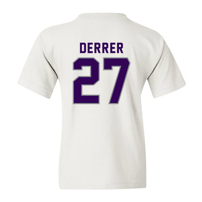 Kansas State - NCAA Women's Volleyball : Ellah Derrer - Wildcat hand sign Youth T-Shirt-1