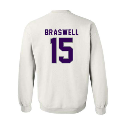 Kansas State - NCAA Women's Soccer : McKinnan Braswell - Wildcat hand sign Crewneck Sweatshirt-1