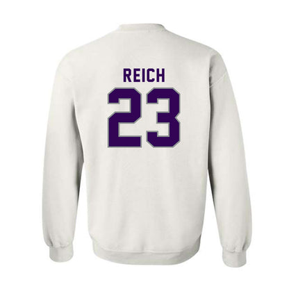 Kansas State - NCAA Baseball : Jonah Reich - Wildcat hand sign Crewneck Sweatshirt-1