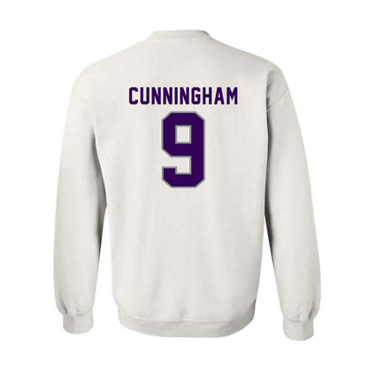 Kansas State - NCAA Women's Rowing : Sylvia Cunningham - Wildcat hand sign Crewneck Sweatshirt-1