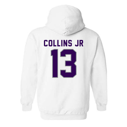 Kansas State - NCAA Football : Rj Collins Jr - Wildcat hand sign Hooded Sweatshirt-1