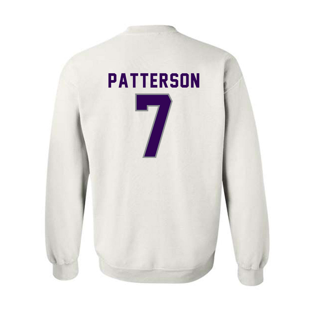 Kansas State - NCAA Football : Kaleb Patterson - Wildcat hand sign Crewneck Sweatshirt-1