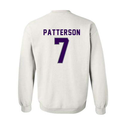 Kansas State - NCAA Football : Kaleb Patterson - Wildcat hand sign Crewneck Sweatshirt-1