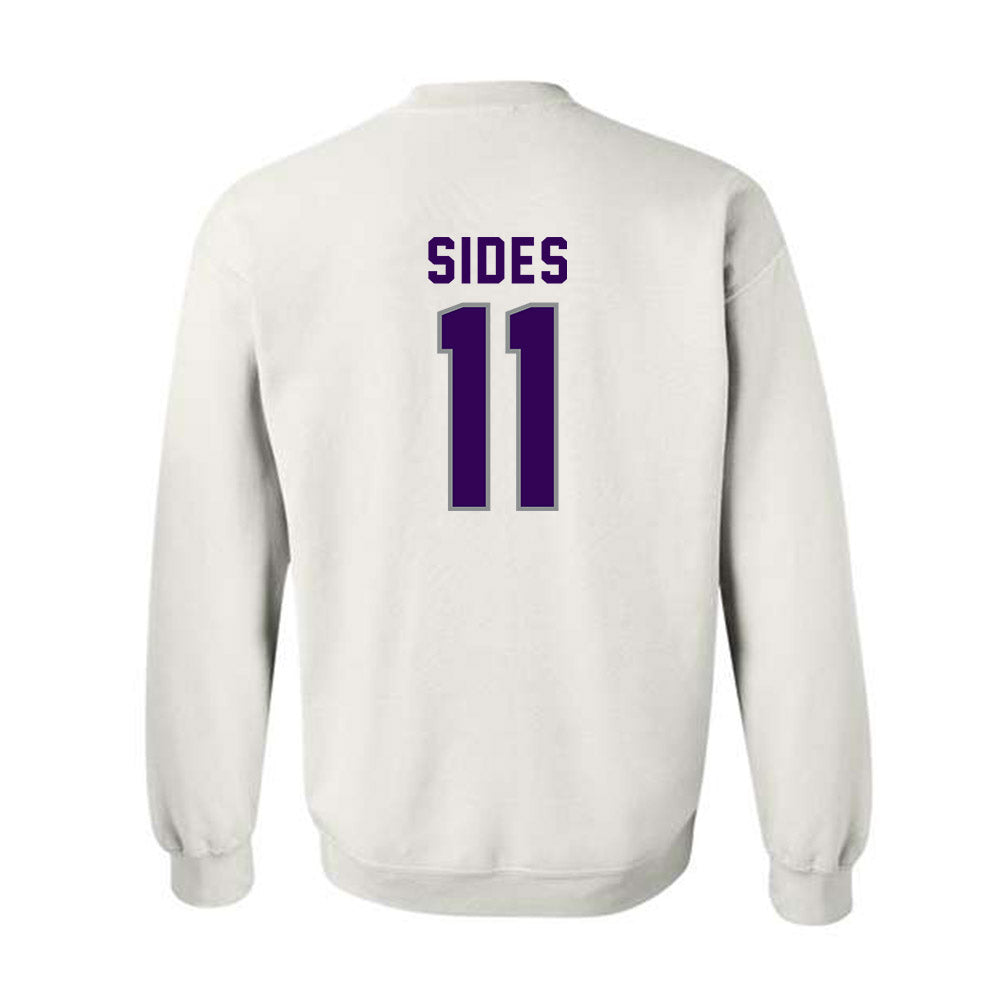 Kansas State - NCAA Women's Basketball : Taryn Sides - Wildcat hand sign Crewneck Sweatshirt-1