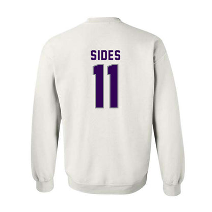 Kansas State - NCAA Women's Basketball : Taryn Sides - Wildcat hand sign Crewneck Sweatshirt-1