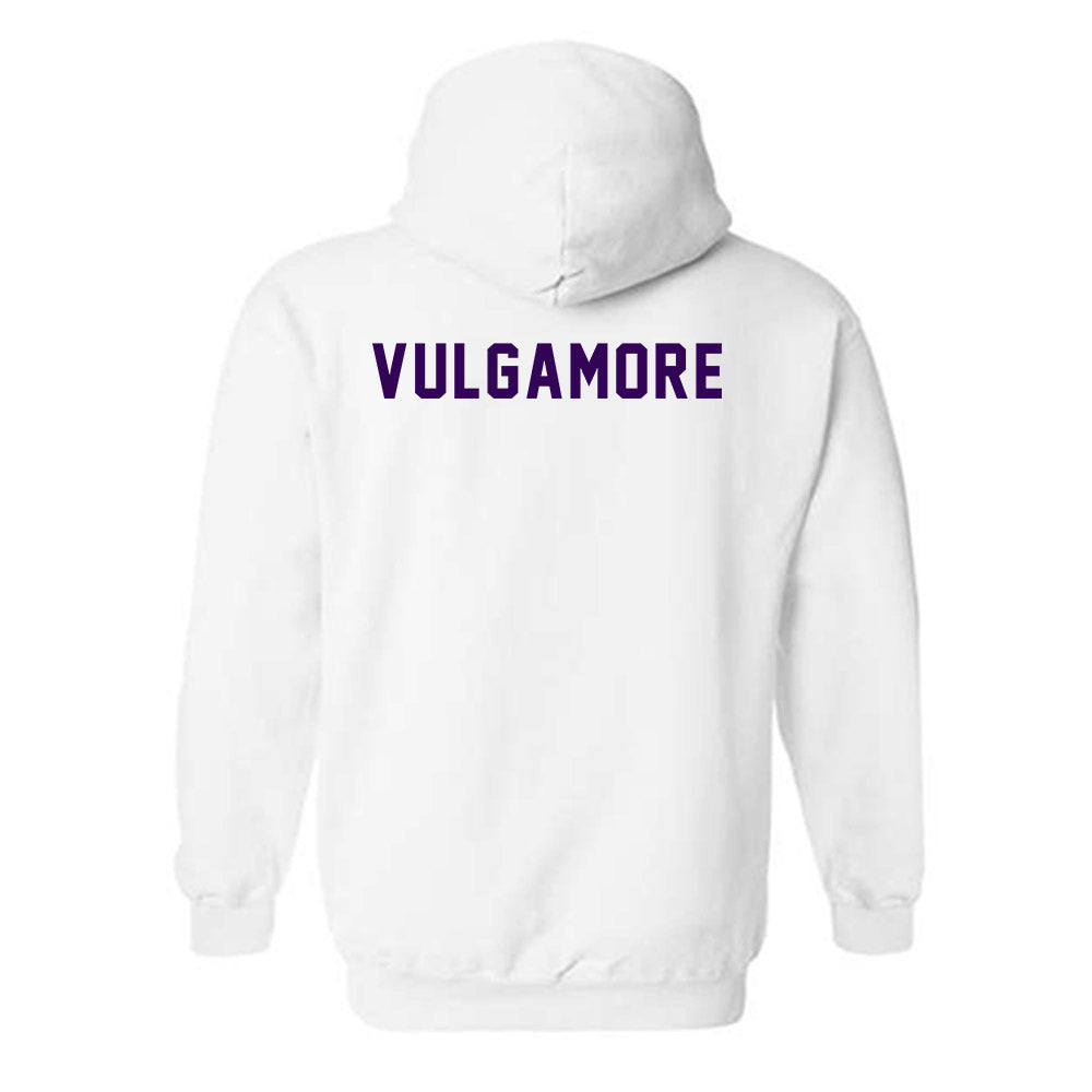 Kansas State - NCAA Men's Track & Field : Camden Vulgamore - Wildcat hand sign Hooded Sweatshirt-1