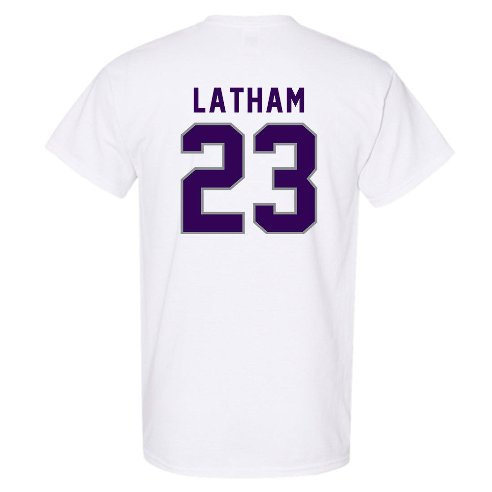 Kansas State - NCAA Women's Volleyball : Lauren Latham - Wildcat hand sign T-Shirt-1