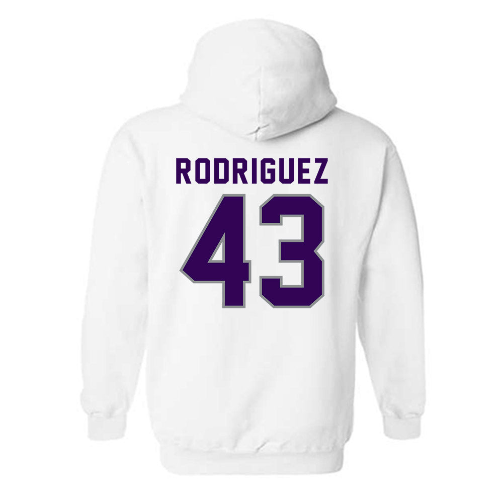 Kansas State - NCAA Football : Luis Rodriguez - Wildcat hand sign Hooded Sweatshirt-1