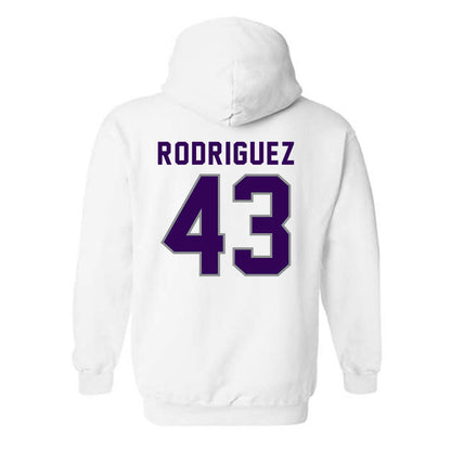 Kansas State - NCAA Football : Luis Rodriguez - Wildcat hand sign Hooded Sweatshirt-1
