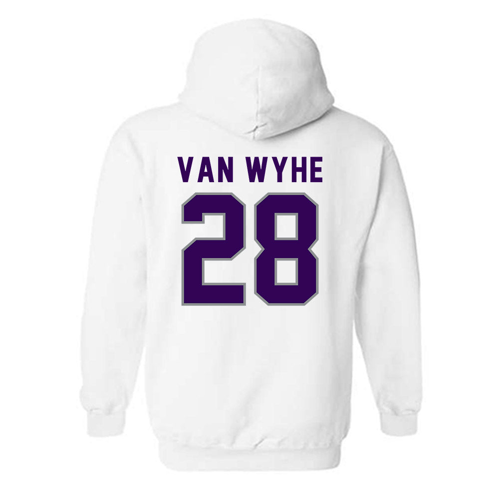 Kansas State - NCAA Football : Rex Van Wyhe - Wildcat hand sign Hooded Sweatshirt-1