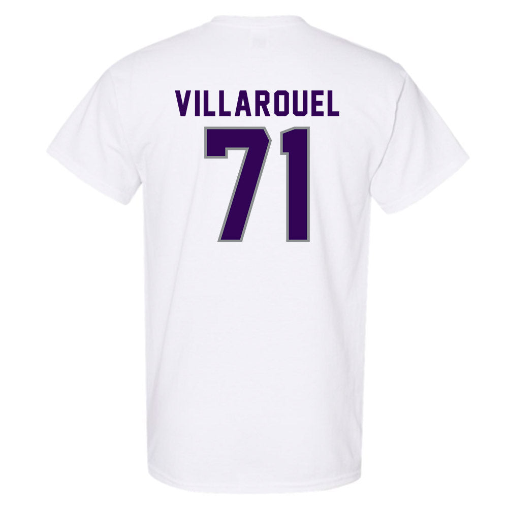 Kansas State - NCAA Football : Dylan Villarouel - Wildcat hand sign T-Shirt-1