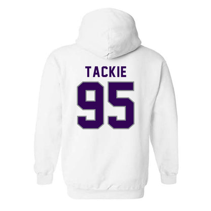 Kansas State - NCAA Football : Patrick Tackie - Wildcat hand sign Hooded Sweatshirt-1