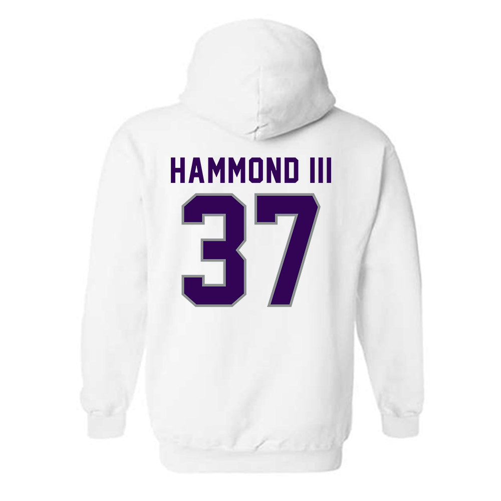 Kansas State - NCAA Football : Robert Hammond III - Wildcat hand sign Hooded Sweatshirt-1