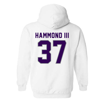 Kansas State - NCAA Football : Robert Hammond III - Wildcat hand sign Hooded Sweatshirt-1