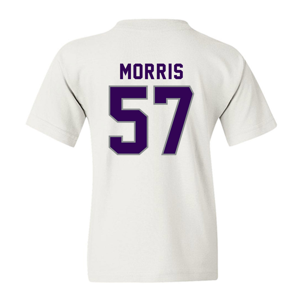 Kansas State - NCAA Football : Delvin Morris - Wildcat hand sign Youth T-Shirt-1