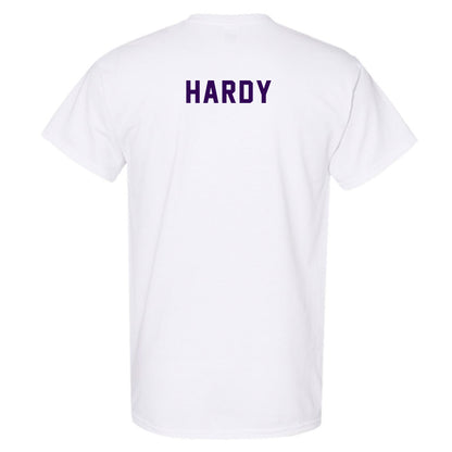 Kansas State - NCAA Women's Track & Field : Monique Hardy - Wildcat hand sign T-Shirt-1