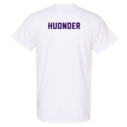 Kansas State - NCAA Women's Rowing : Abby Huonder - Wildcat hand sign T-Shirt-1