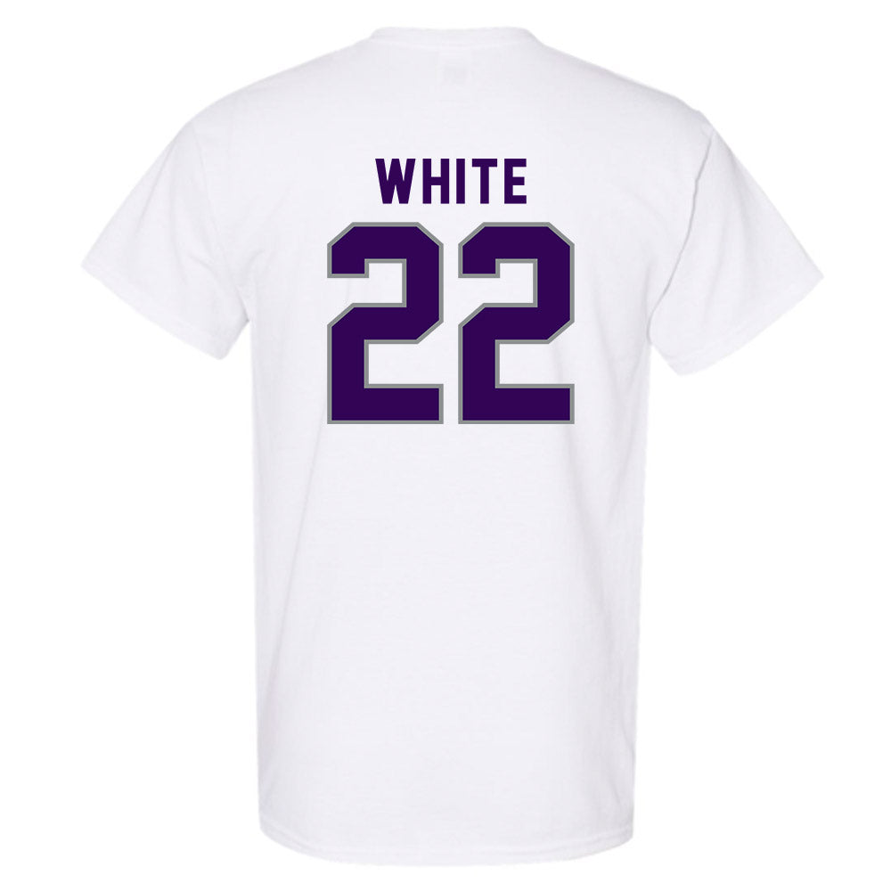 Kansas State - NCAA Women's Basketball : Ramiya White - Wildcat hand sign T-Shirt-1