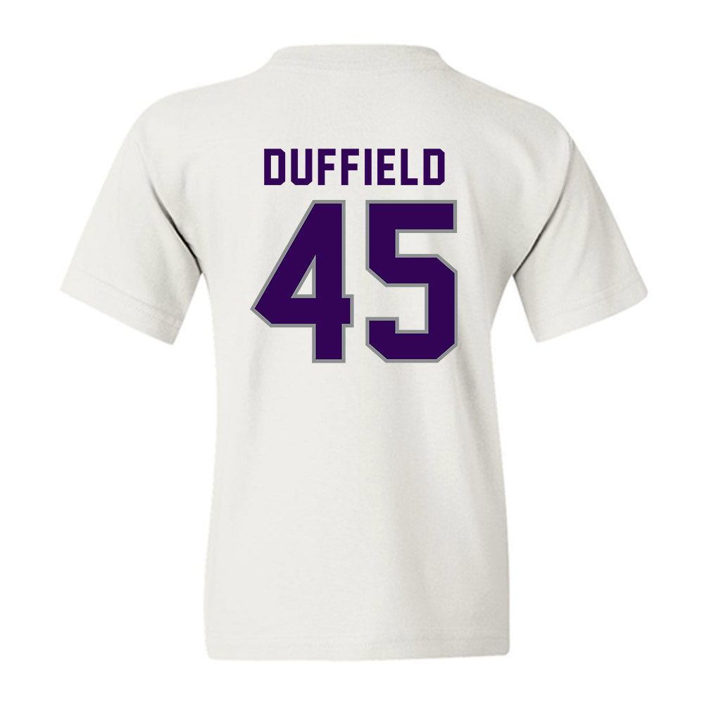 Kansas State - NCAA Football : Jaxson Duffield - Wildcat hand sign Youth T-Shirt-1