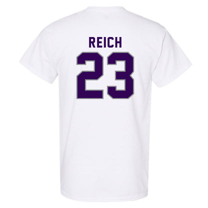 Kansas State - NCAA Baseball : Jonah Reich - Wildcat hand sign T-Shirt-1