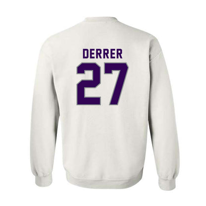Kansas State - NCAA Women's Volleyball : Ellah Derrer - Wildcat hand sign Crewneck Sweatshirt-1