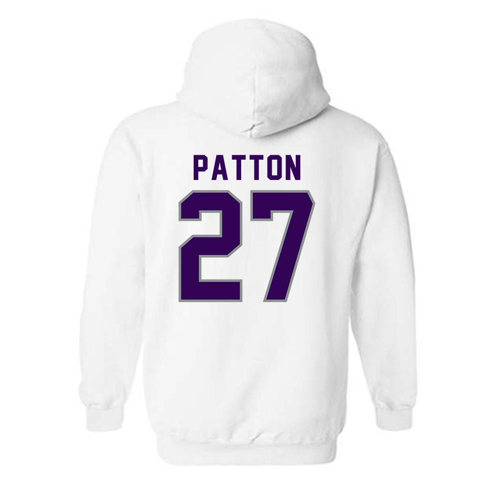 Kansas State - NCAA Football : Cub Patton - Wildcat hand sign Hooded Sweatshirt-1