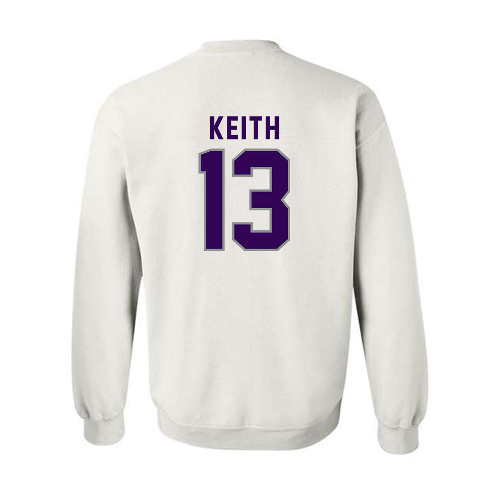 Kansas State - NCAA Football : Kaprice Keith - Wildcat hand sign Crewneck Sweatshirt-1