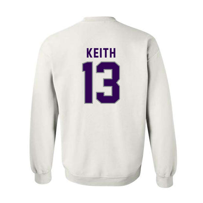 Kansas State - NCAA Football : Kaprice Keith - Wildcat hand sign Crewneck Sweatshirt-1