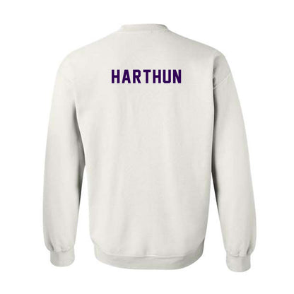 Kansas State - NCAA Women's Rowing : Taylin Harthun - Wildcat hand sign Crewneck Sweatshirt-1