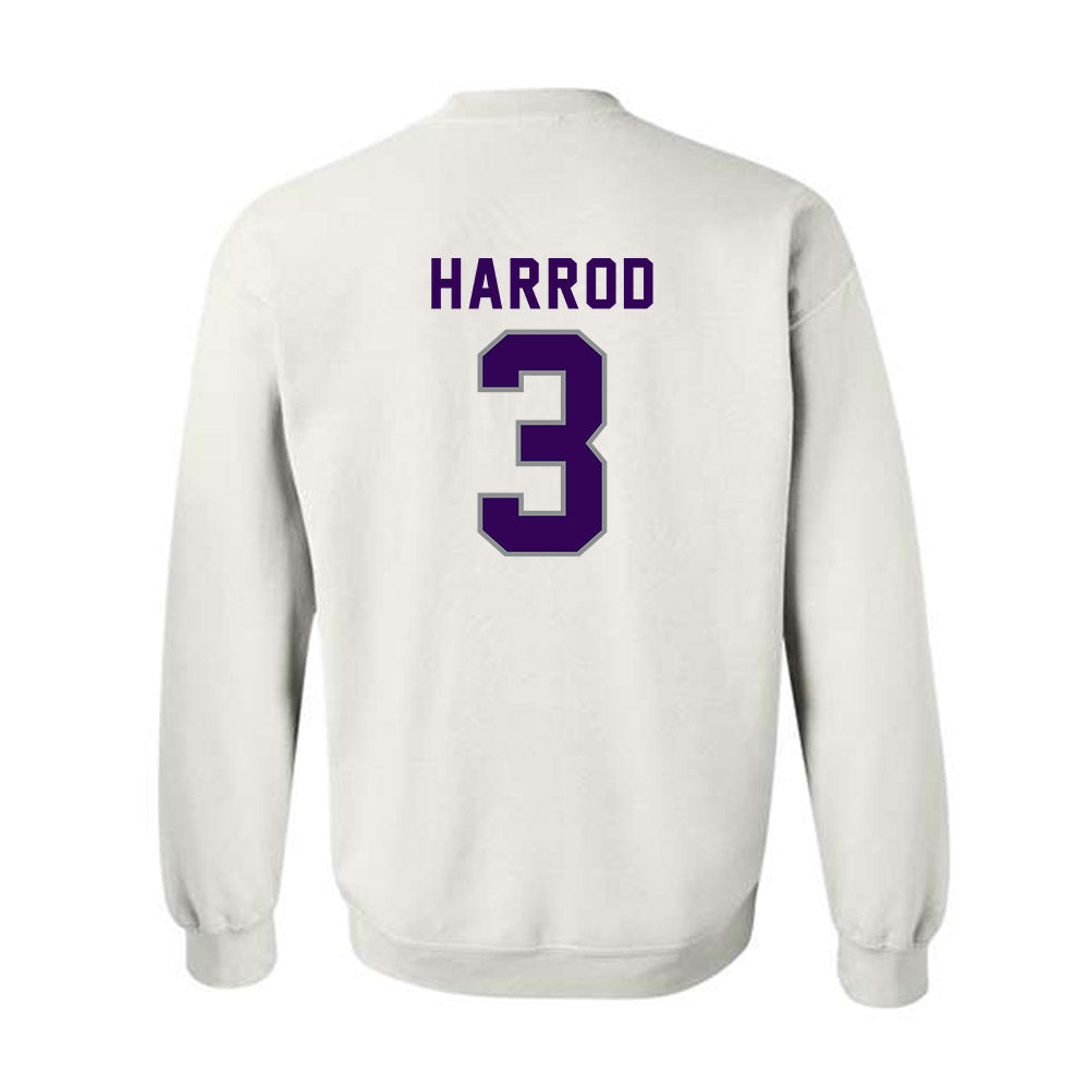 Kansas State - NCAA Women's Basketball : Brandie Harrod - Wildcat hand sign Crewneck Sweatshirt-1