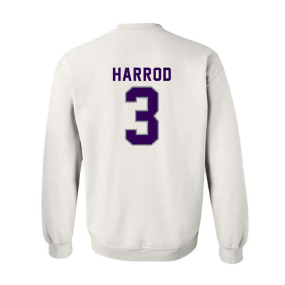 Kansas State - NCAA Women's Basketball : Brandie Harrod - Wildcat hand sign Crewneck Sweatshirt-1