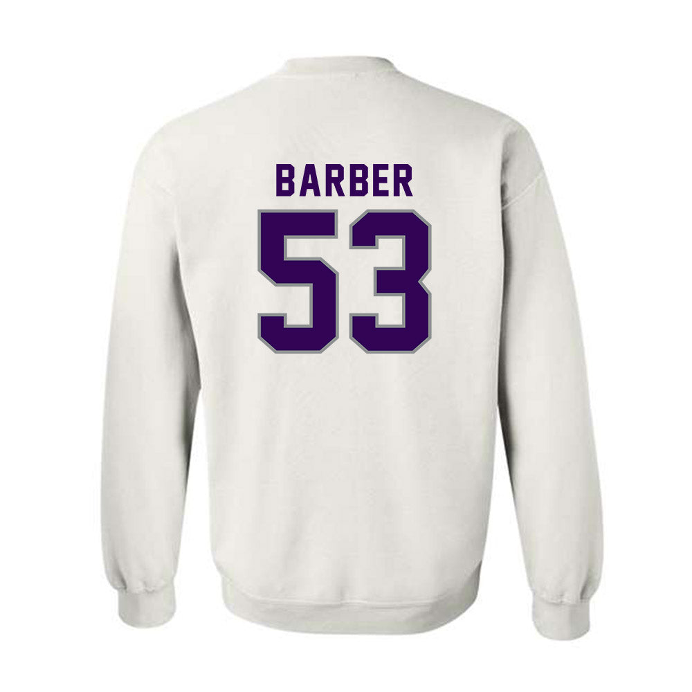 Kansas State - NCAA Football : Lamarcus Barber - Wildcat hand sign Crewneck Sweatshirt-1