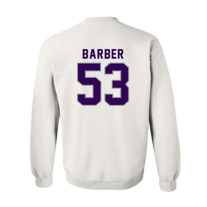 Kansas State - NCAA Football : Lamarcus Barber - Wildcat hand sign Crewneck Sweatshirt-1