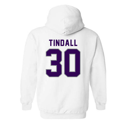 Kansas State - NCAA Women's Volleyball : Tatum Tindall - Wildcat hand sign Hooded Sweatshirt-1