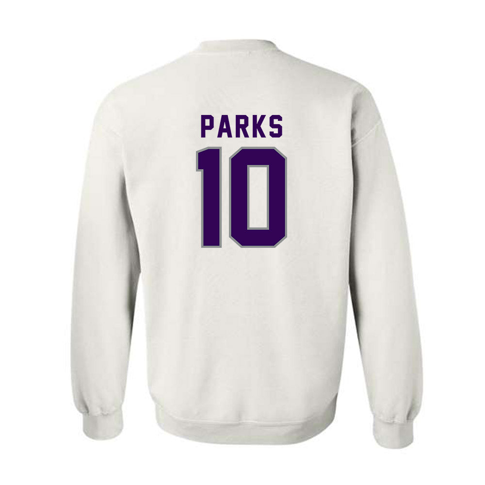 Kansas State - NCAA Women's Basketball : mikayla parks - Wildcat hand sign Crewneck Sweatshirt-1
