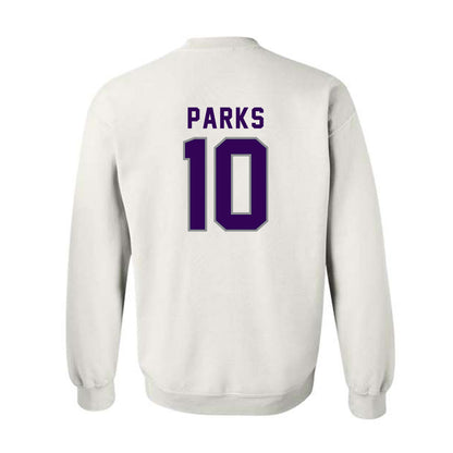 Kansas State - NCAA Women's Basketball : mikayla parks - Wildcat hand sign Crewneck Sweatshirt-1