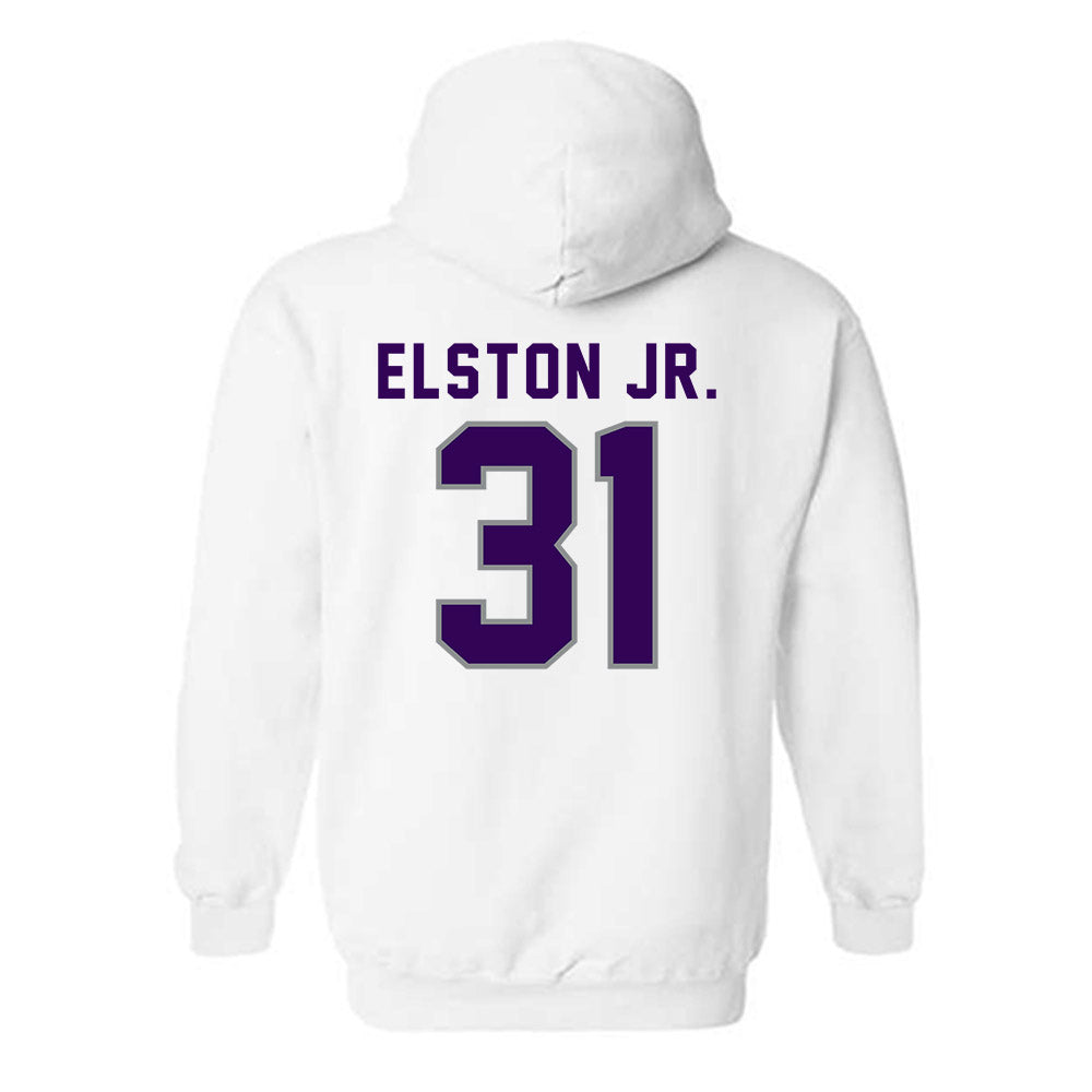 Kansas State - NCAA Football : Monterrio Elston Jr. - Wildcat hand sign Hooded Sweatshirt-1