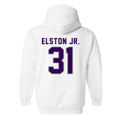 Kansas State - NCAA Football : Monterrio Elston Jr. - Wildcat hand sign Hooded Sweatshirt-1