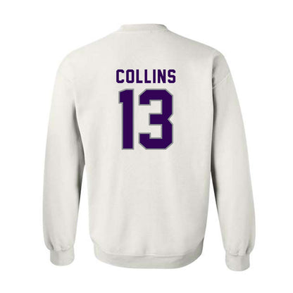 Kansas State - NCAA Football : RJ Collins - Wildcat hand sign Crewneck Sweatshirt-1