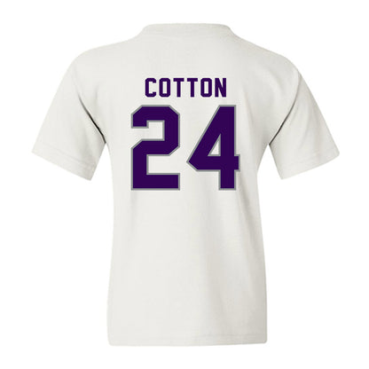 Kansas State - NCAA Women's Basketball : Jenessa Cotton - Wildcat hand sign Youth T-Shirt-1