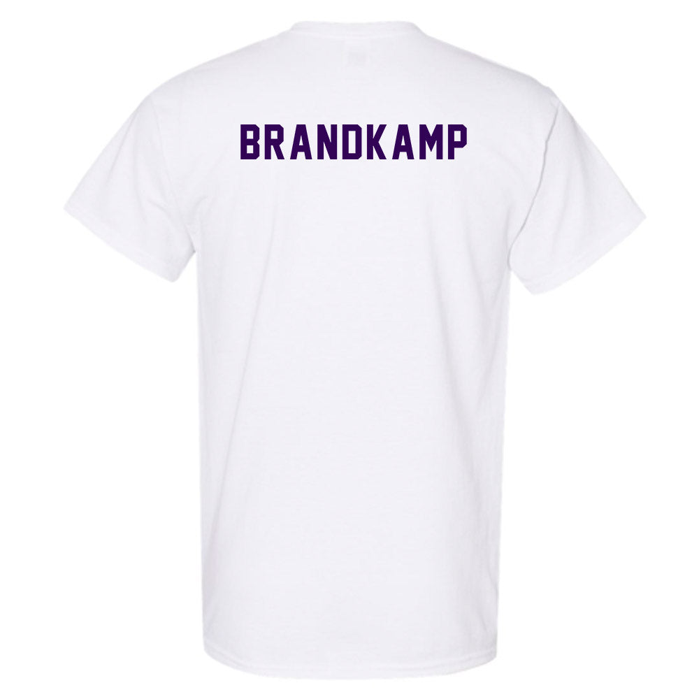 Kansas State - NCAA Women's Rowing : Alexis Brandkamp - Wildcat hand sign T-Shirt-1