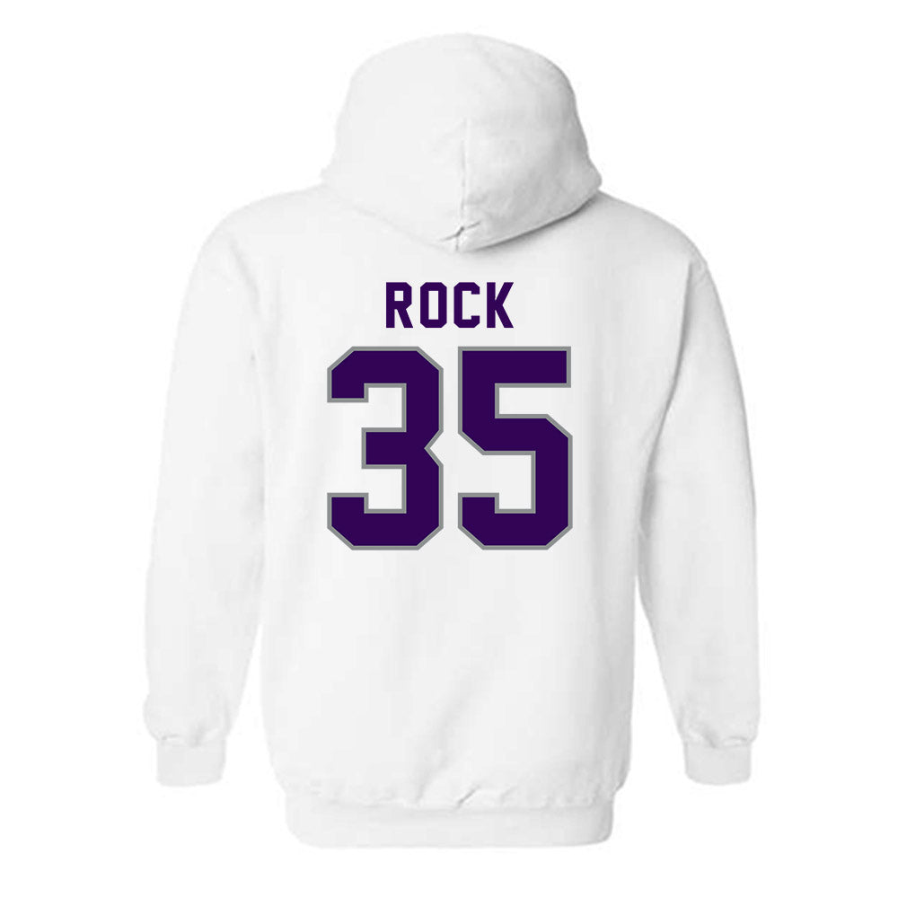 Kansas State - NCAA Men's Basketball : Jeffrey Rock - Wildcat hand sign Hooded Sweatshirt-1
