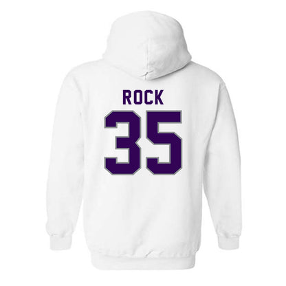 Kansas State - NCAA Men's Basketball : Jeffrey Rock - Wildcat hand sign Hooded Sweatshirt-1