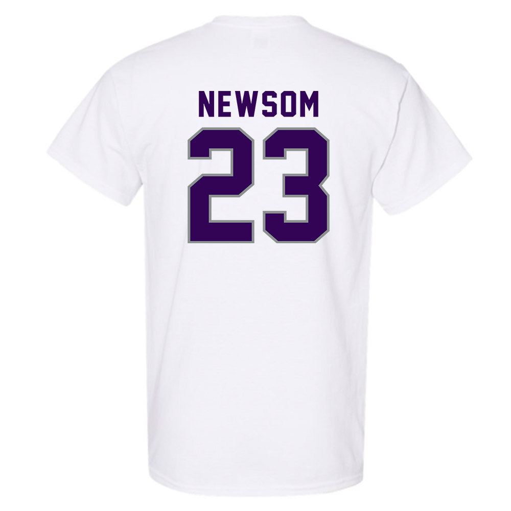 Kansas State - NCAA Football : Asa Newsom - Wildcat hand sign T-Shirt-1