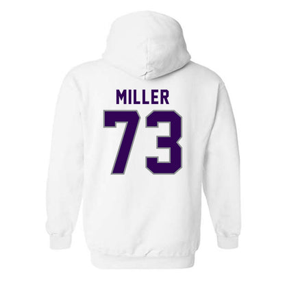 Kansas State - NCAA Football : Ollie Miller - Wildcat hand sign Hooded Sweatshirt-1