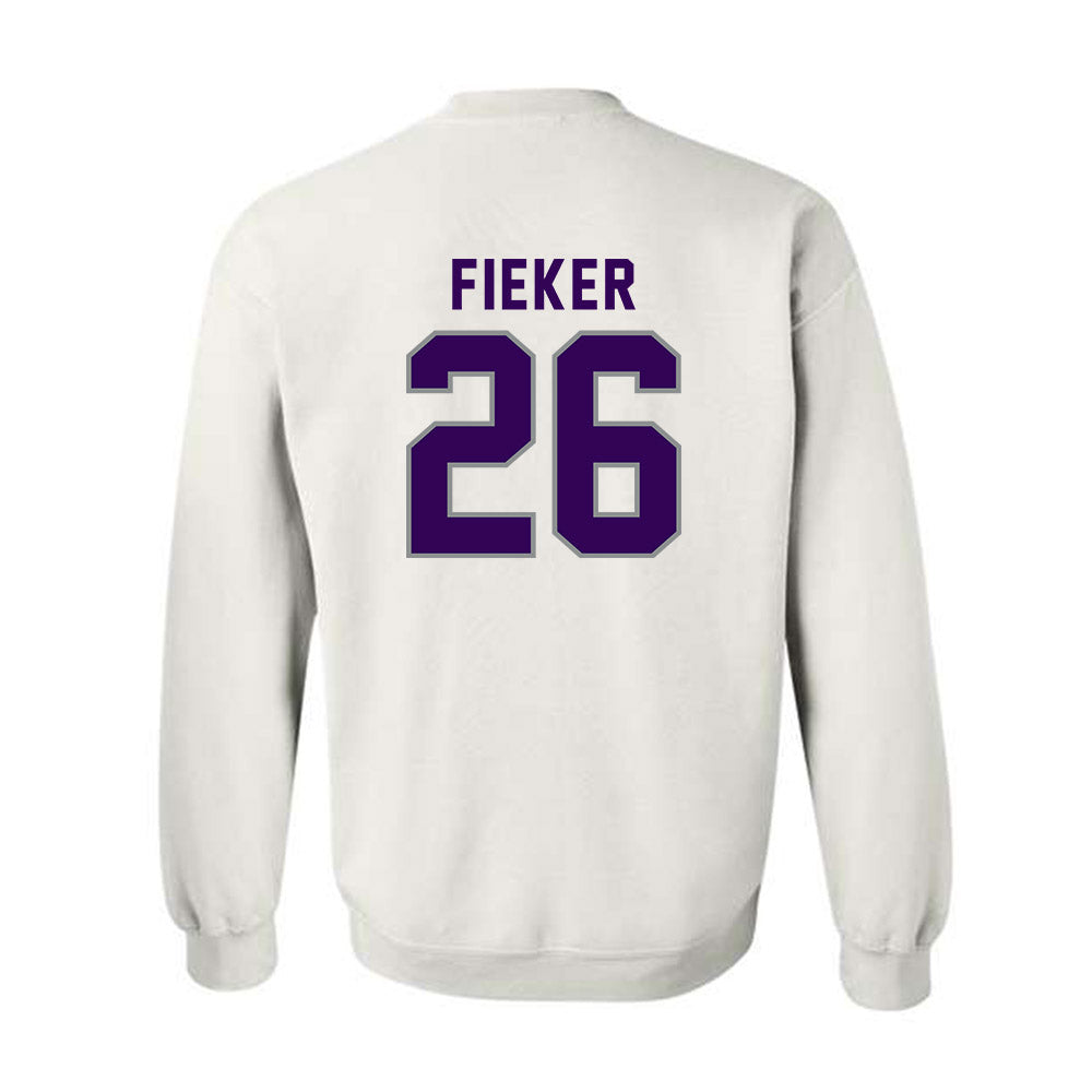 Kansas State - NCAA Women's Soccer : Landry Fieker - Wildcat hand sign Crewneck Sweatshirt-1