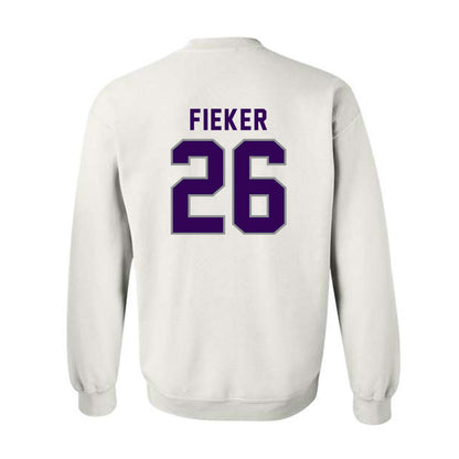Kansas State - NCAA Women's Soccer : Landry Fieker - Wildcat hand sign Crewneck Sweatshirt-1